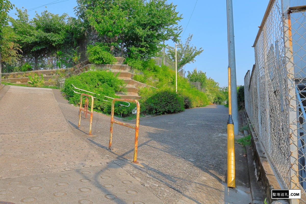 秒速５センチメートルの聖地巡礼、参宮橋公園