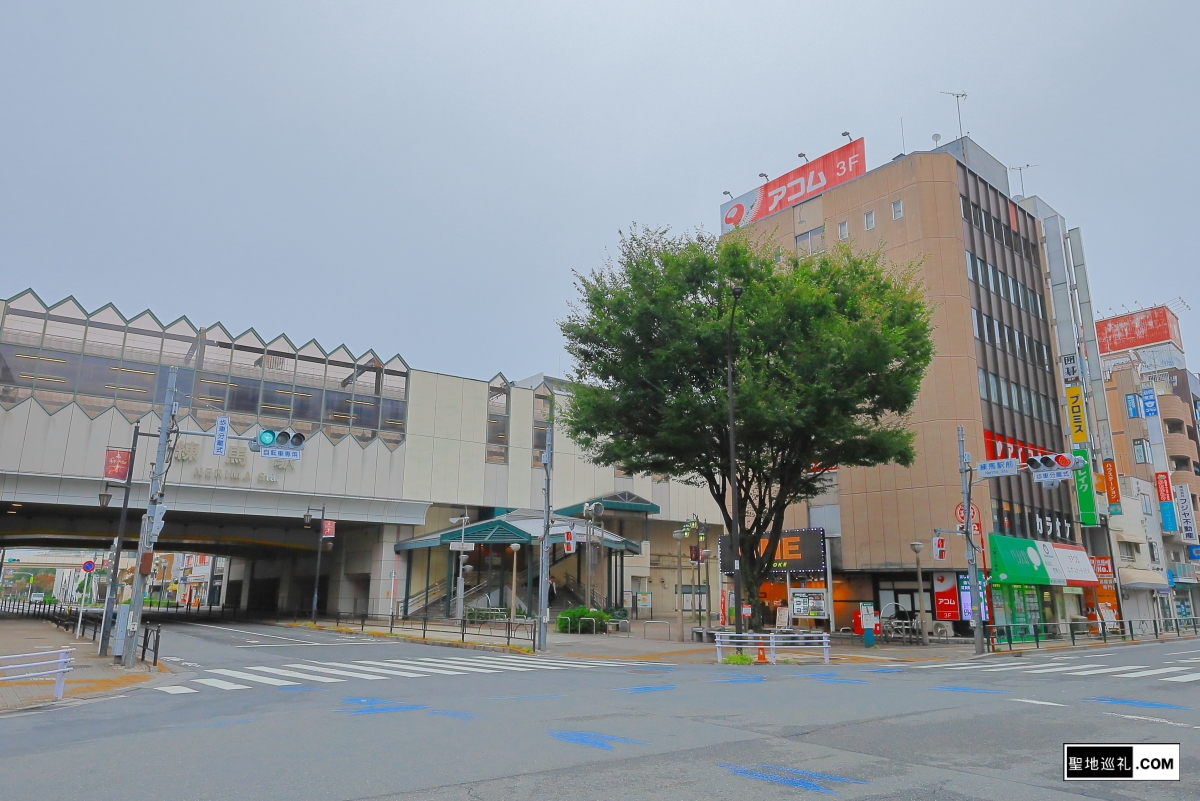 『チェンソーマン』の聖地巡礼、練馬駅前交差点。